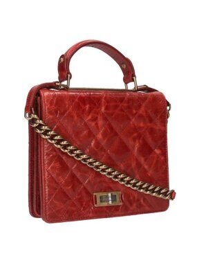 Chanel 2.55 Aged Calfskin Shoulder Bag